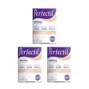 Vitabiotics Perfectil Skin-Hair-Nails 30 Tablet x 3