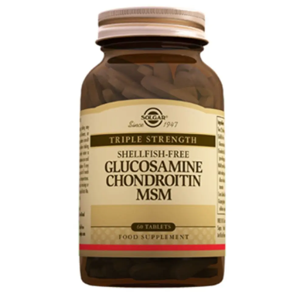 Solgar Glucosamine Chondroitin Msm 60 Tablet