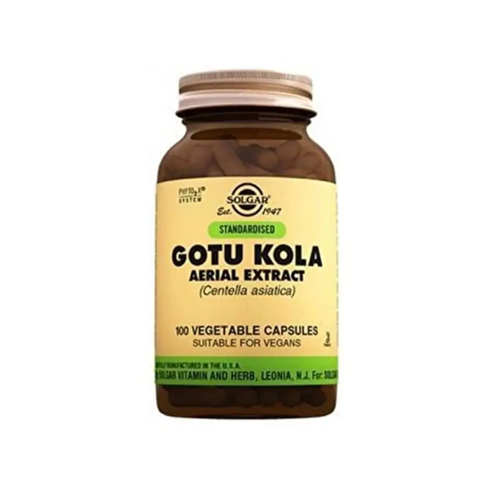 Solgar Gotu Kola Aerial Extract 100 Mg 100 Kapsül