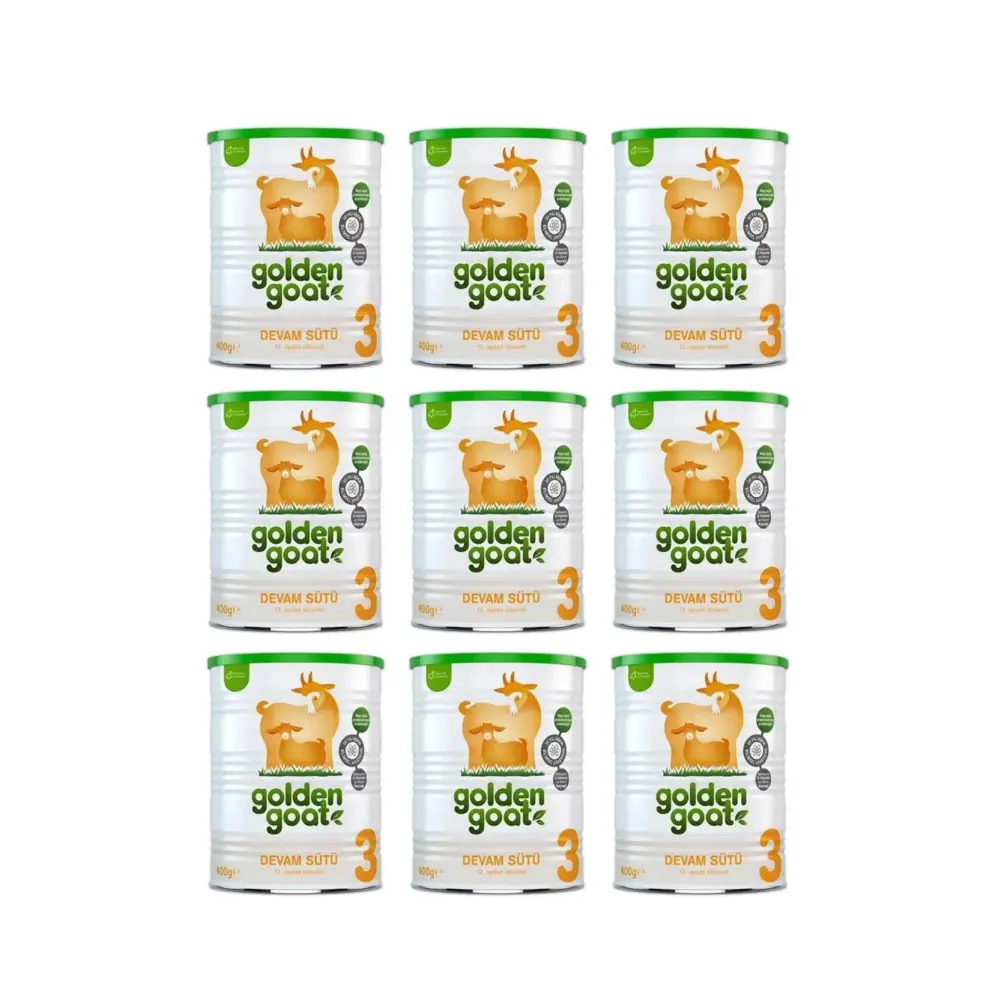 Golden Goat Bebek Devam Sütü 3 Numara 400 g x 9 adet