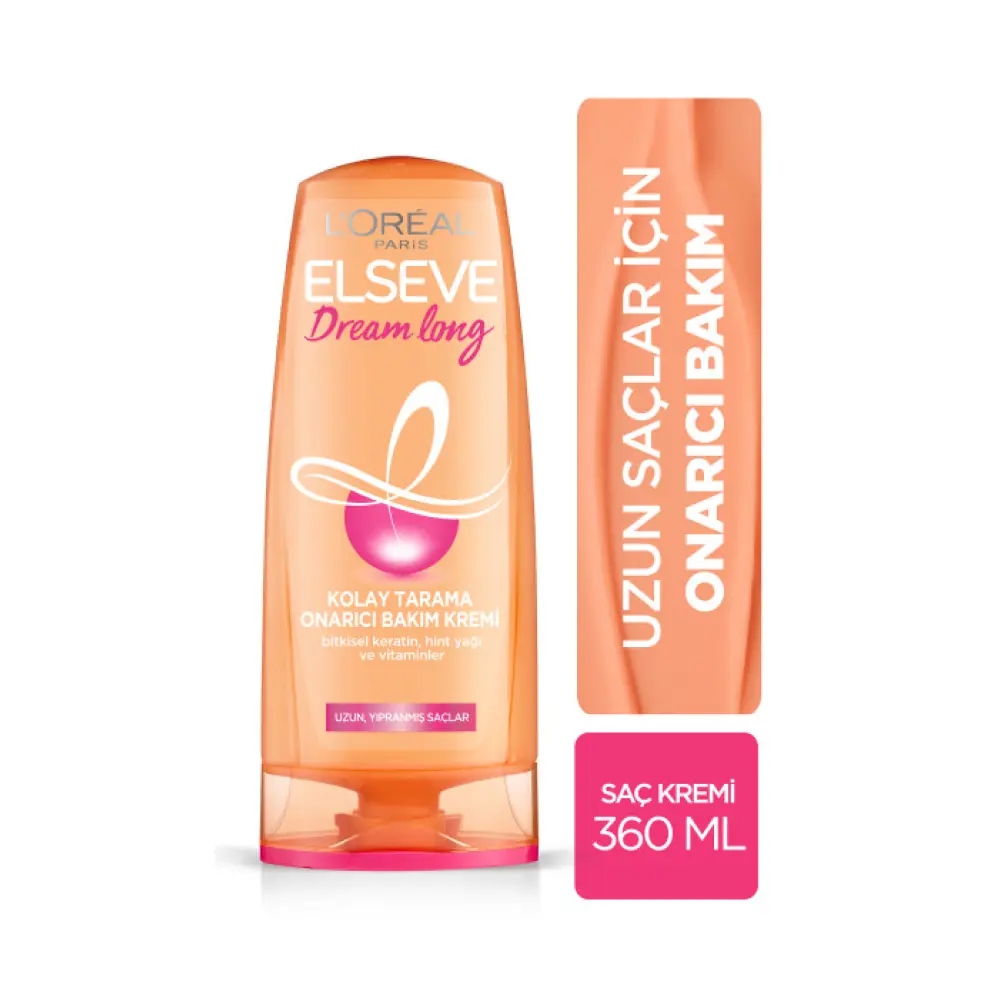 Elseve Dream Long Kolay Tarama Saç Bakım Kremi 360 ml