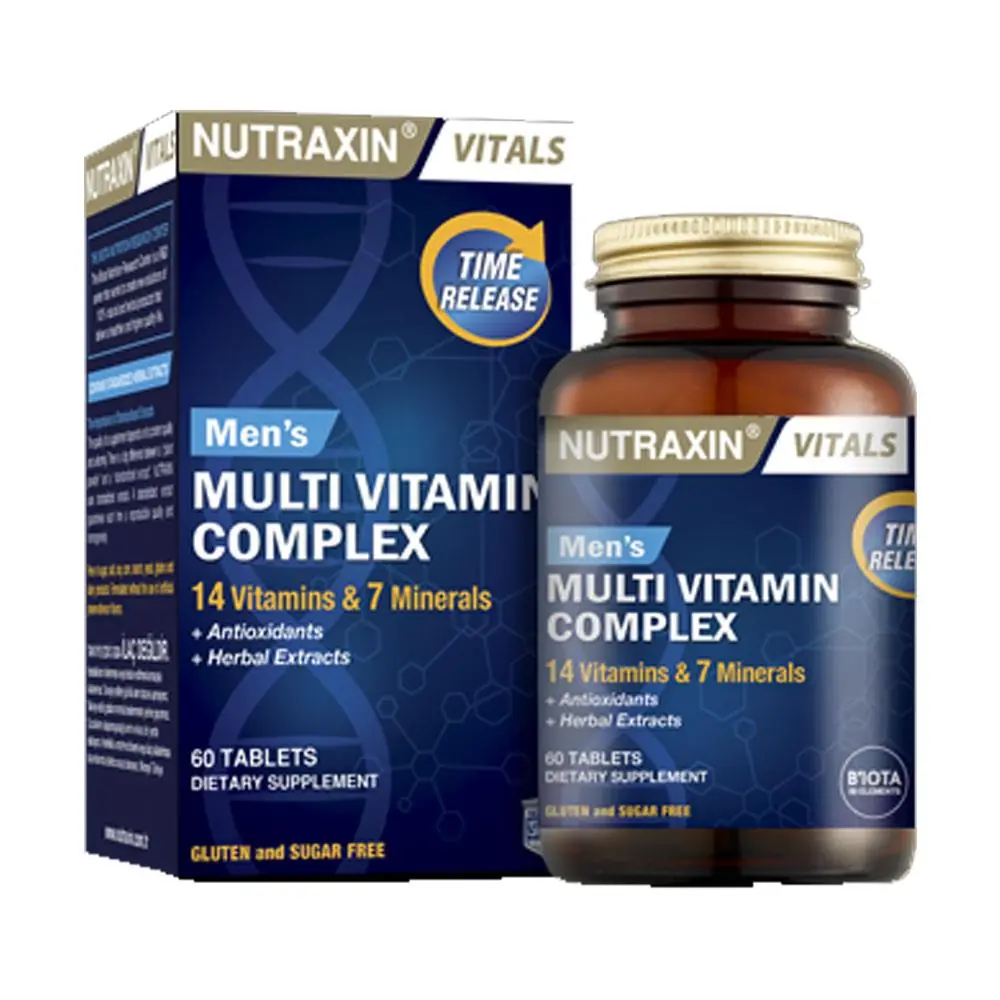 Nutraxin Mens Multi Vitamin Complex 60 Tablet