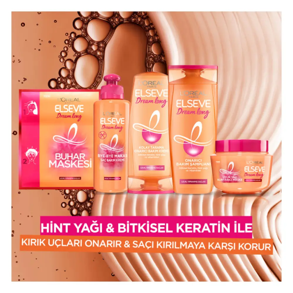Elseve Dream Long Uzun Saç Kurtarıcı Saç Maskesi 300 ml