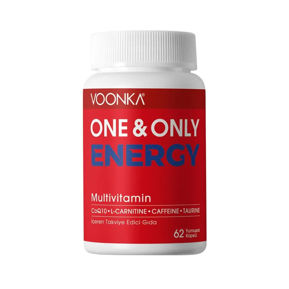 Voonka One & Only Energy Multivitamin 62 Kapsül