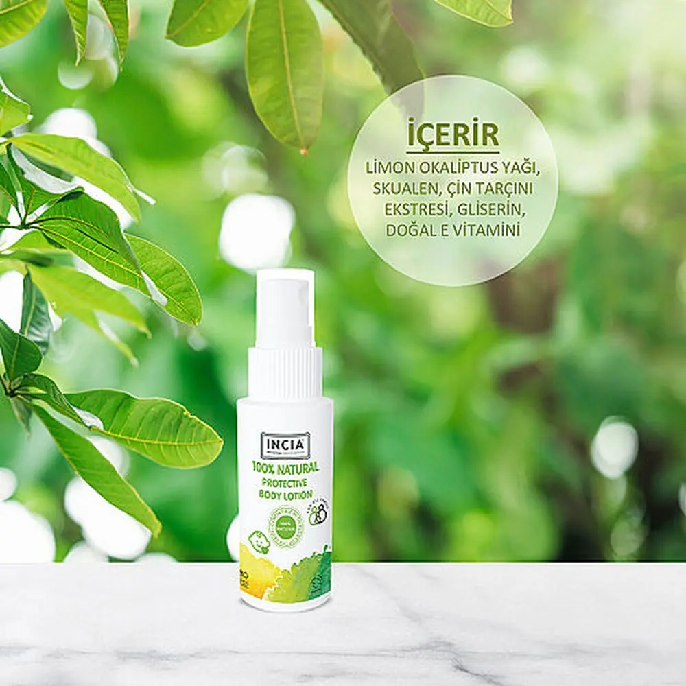 INCIA %100 Doğal Koruyucu Vücut Losyonu 50 ml