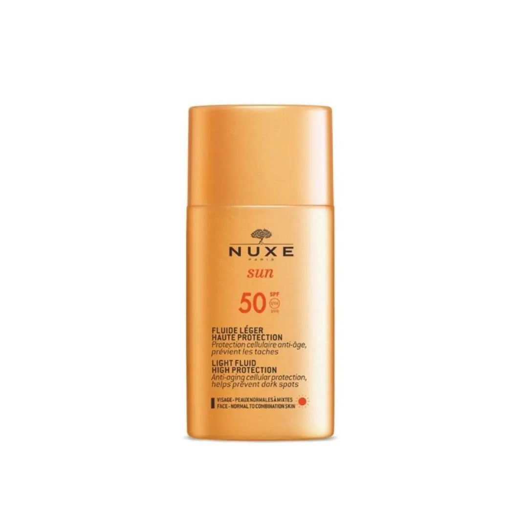 Nuxe Sun Güneş Koruyucu Hafif Dokulu Yüz Kremi Spf50 50 ml