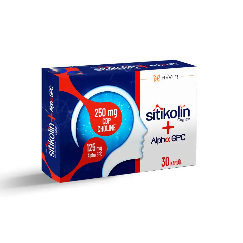 Haver Sitikolin Cognizin Alpha Gpc 30 Kapsül