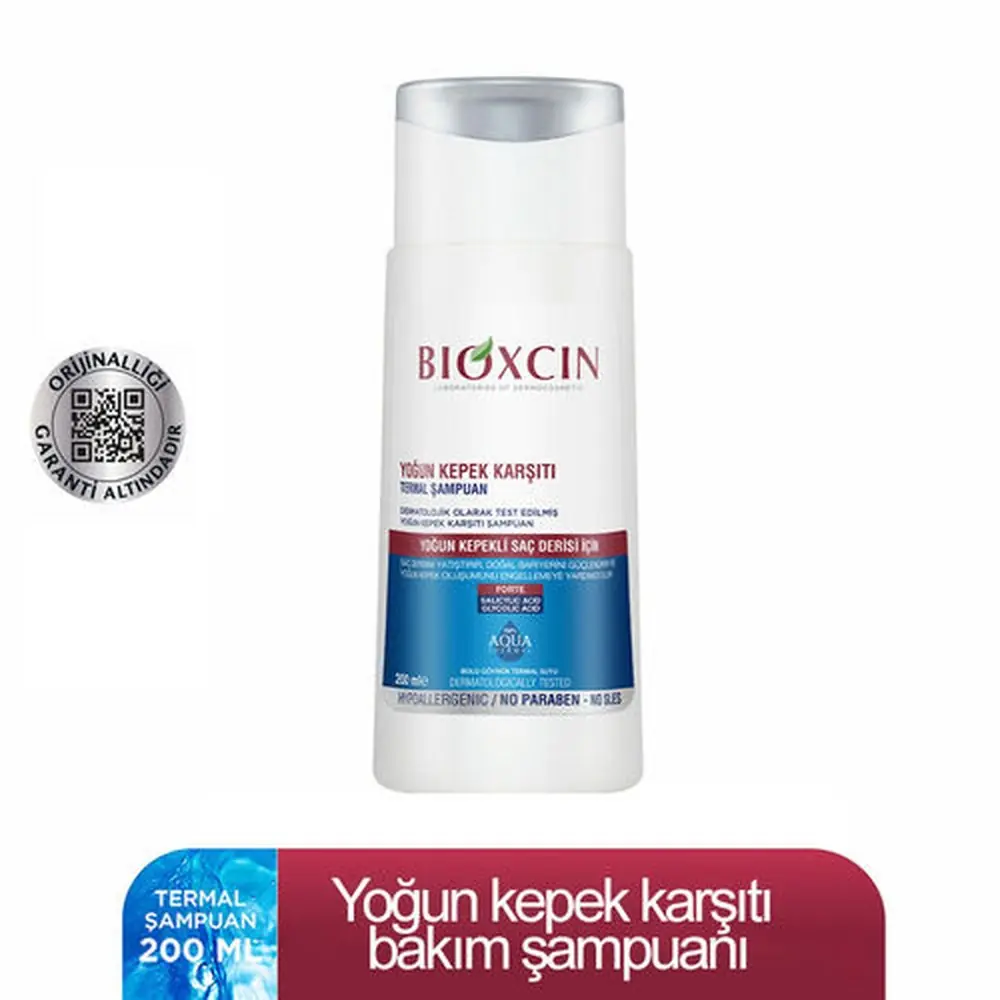 Bioxcin Aqua Thermal Ds Yoğun Kepek Karşıtı Şampuan 200 ml