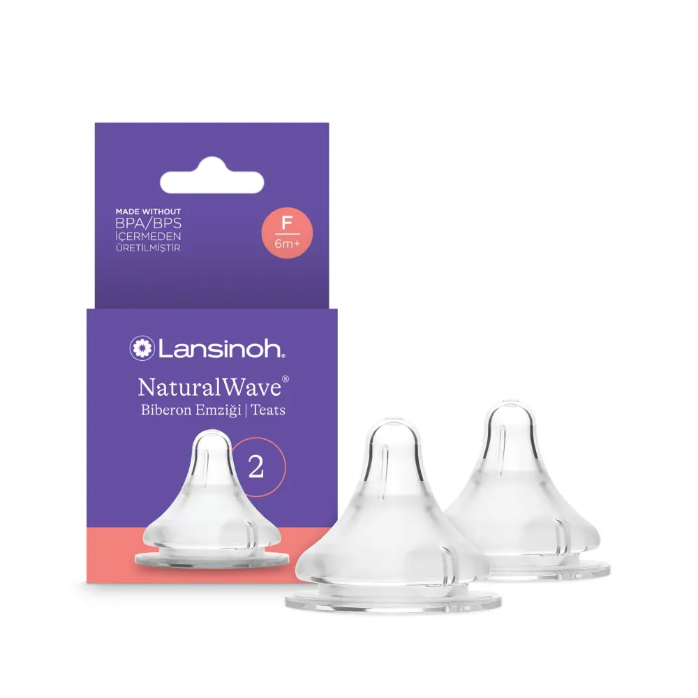 Lansinoh Natural Wave Biberon Emziği Hızlı Akışlı