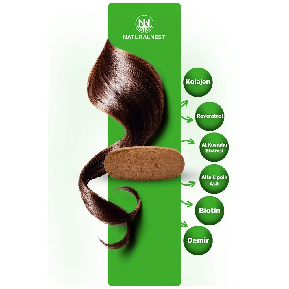 Naturalnest HNS Vitamin & Mineral Bitkisel Ekstre 60 Tablet