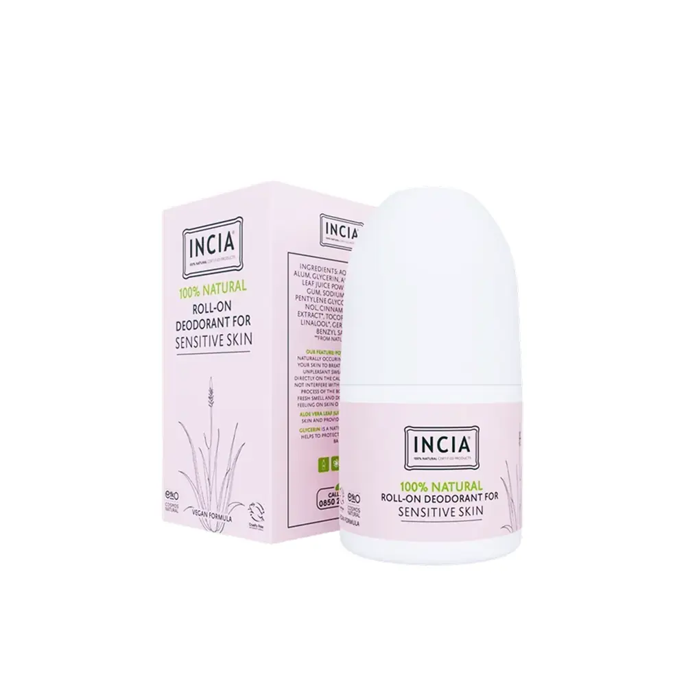 INCIA Hassas Ciltler İçin Roll-On Sensitive 50 ml
