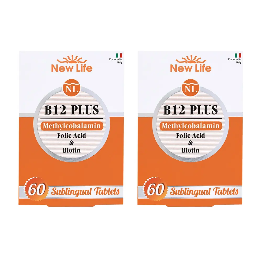 New Life B12 Methyl Plus 60 Tablet x 2