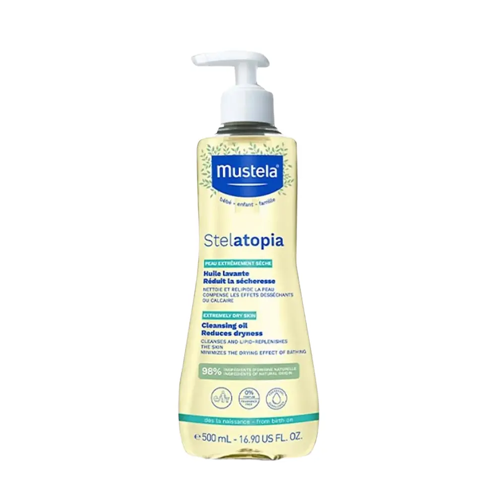 Mustela Stelatopia Cleansing Oil Temizleme Yağı 500 ml