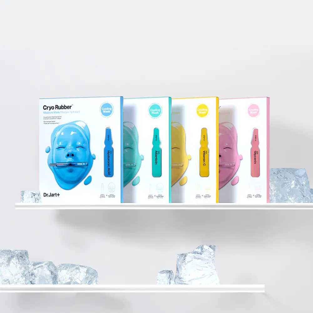 Dr. Jart+ Cryo Rubber Brightening Aydınlık Görünüm Etkili C Vitaminli Yüz Maskesi 40+4 g