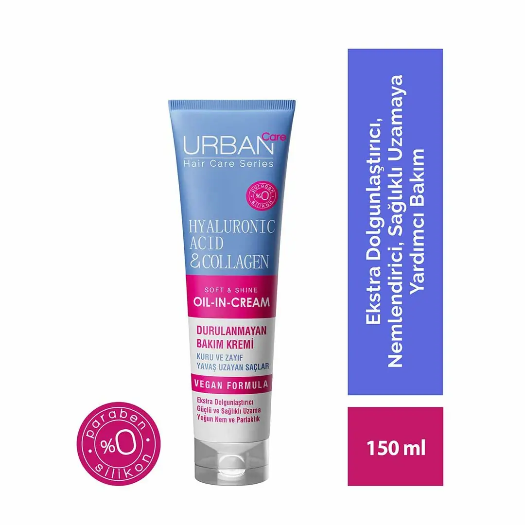 Urban Care Hyaluronic Acid Collagen Durulanmayan Bakım Kremi 150 ml