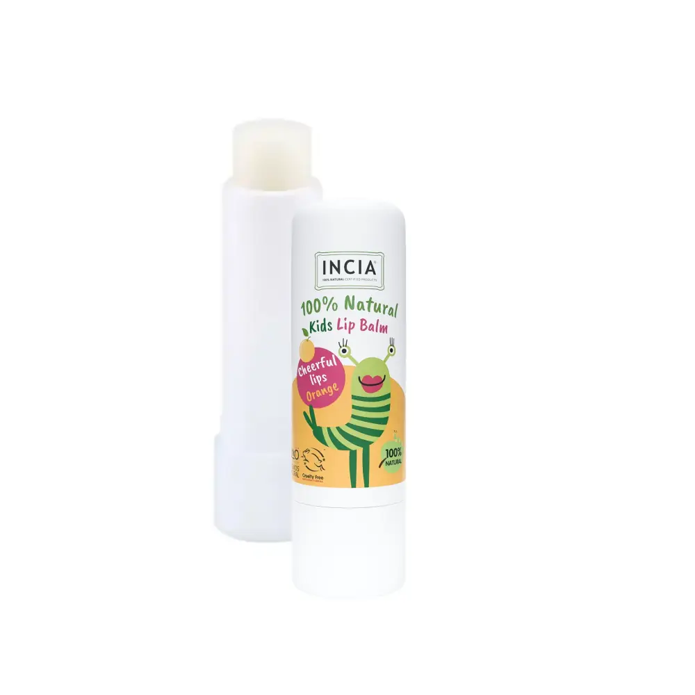 INCIA Kids Lip Balm Dudak Besleyici Portakal 6 gr