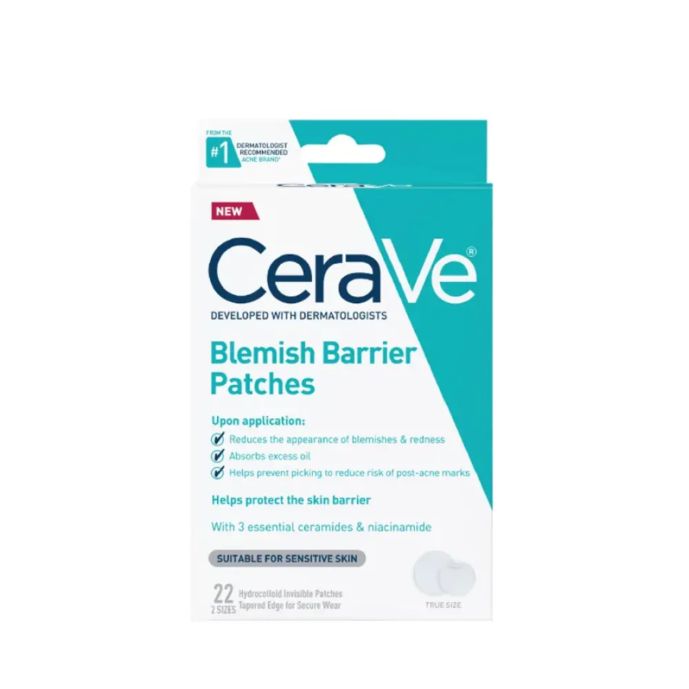 Cerave Blemish Barrier Patches Akne ve Sivilce Bandı 22 adet