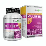 Suda Vitamin Multifem 50+ Kadınlar İçin Multivitamin 50 Bitkisel Kapsül