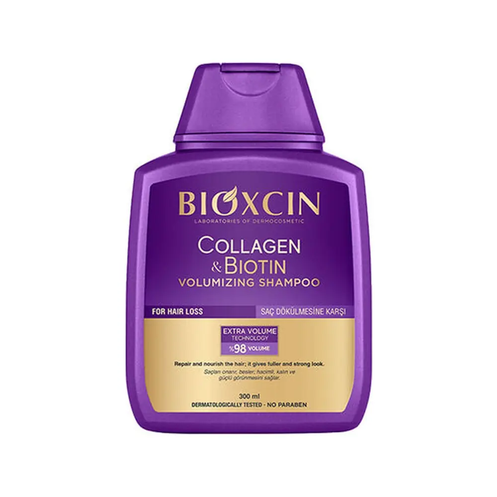 Bioxcin Collagen & Biotin Ekstra Hacim &  Dolgunlaştırıcı Şampuan 300 ml