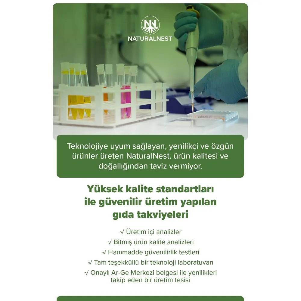 Naturalnest HNS Vitamin & Mineral Bitkisel Ekstre 60 Tablet