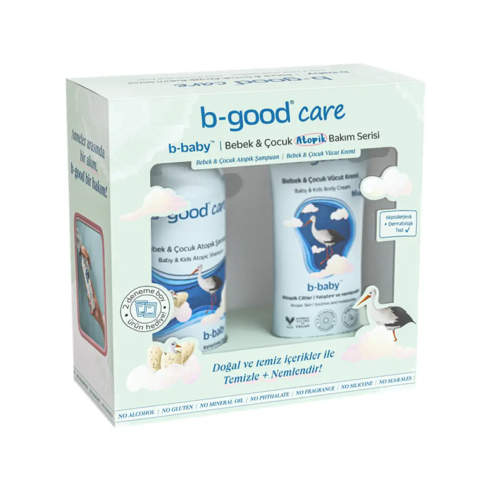 B-Good B-Baby Bebek ve Çocuklar için Atopik Bakım Serisi