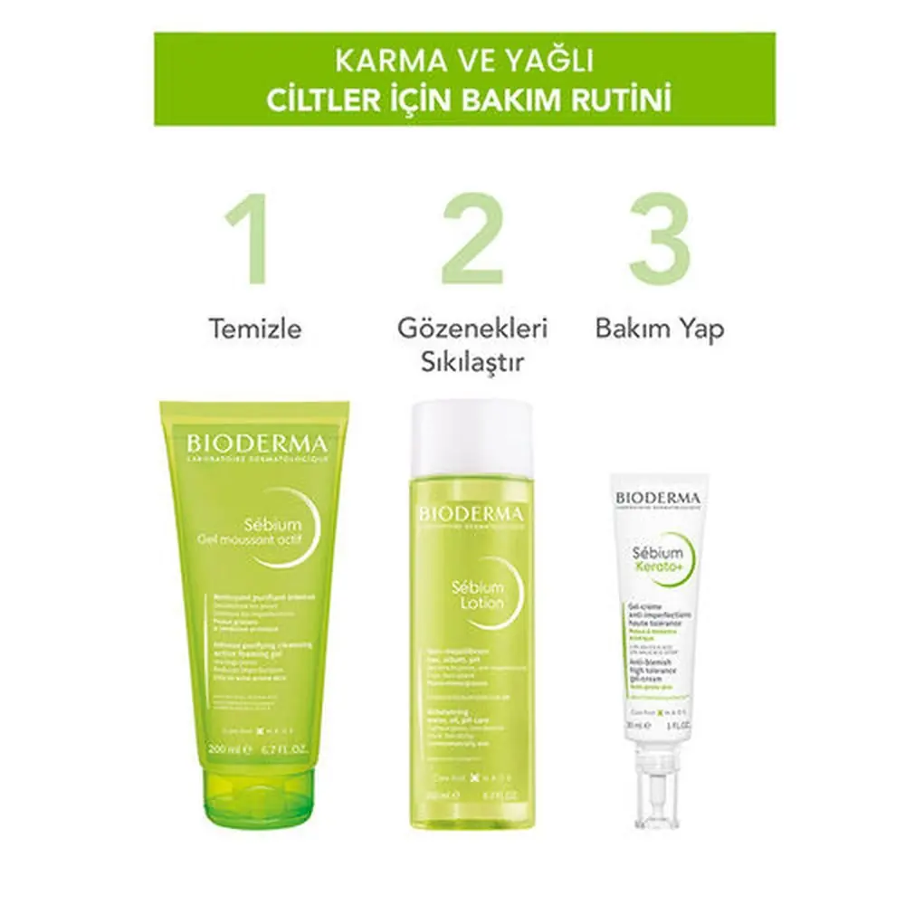 Bioderma Sebium Lotion Yağlı Ciltler İçin Tonik 200 ml