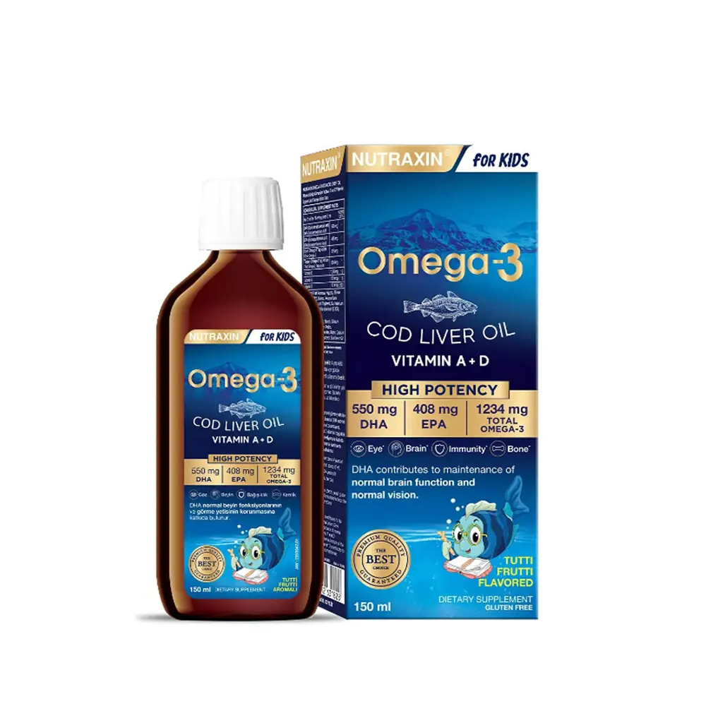 Nutraxin For Kids Omega-3 Balık Yağı 150 ml
