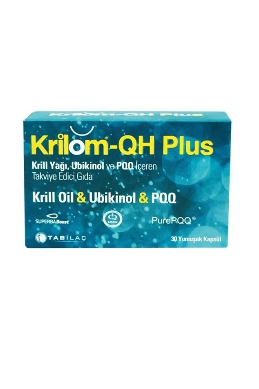 Krilom QH Plus 30 Yumuşak Kapsül