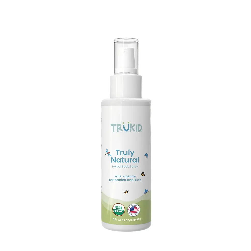 Trukid Truly Natural Koryucu Bitkisel Bebek ve Çocuk Vücut Spreyi 100 ml