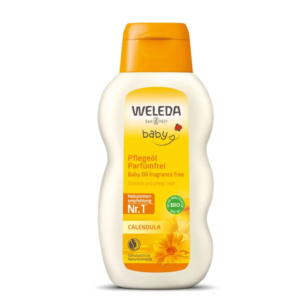 Weleda Calendula Baby Organik Parfümsüz Bebek Yağı 200 ml