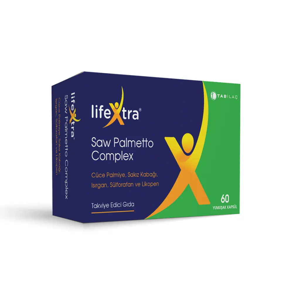 Tab İlaç Lifextra Saw Palmetto Complex 60 Kapsül