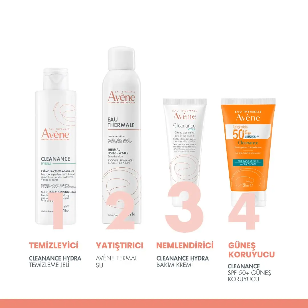 Avene Cleanance Hydra Nemlendirici Krem Yıpranmış ve Kurumuş Ciltler için Yoğun Bakım Etkili Krem 40 ml