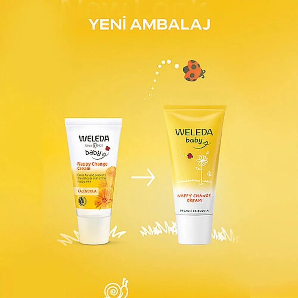 Weleda Calendula Baby Organik Pişik Kremi 75 ml