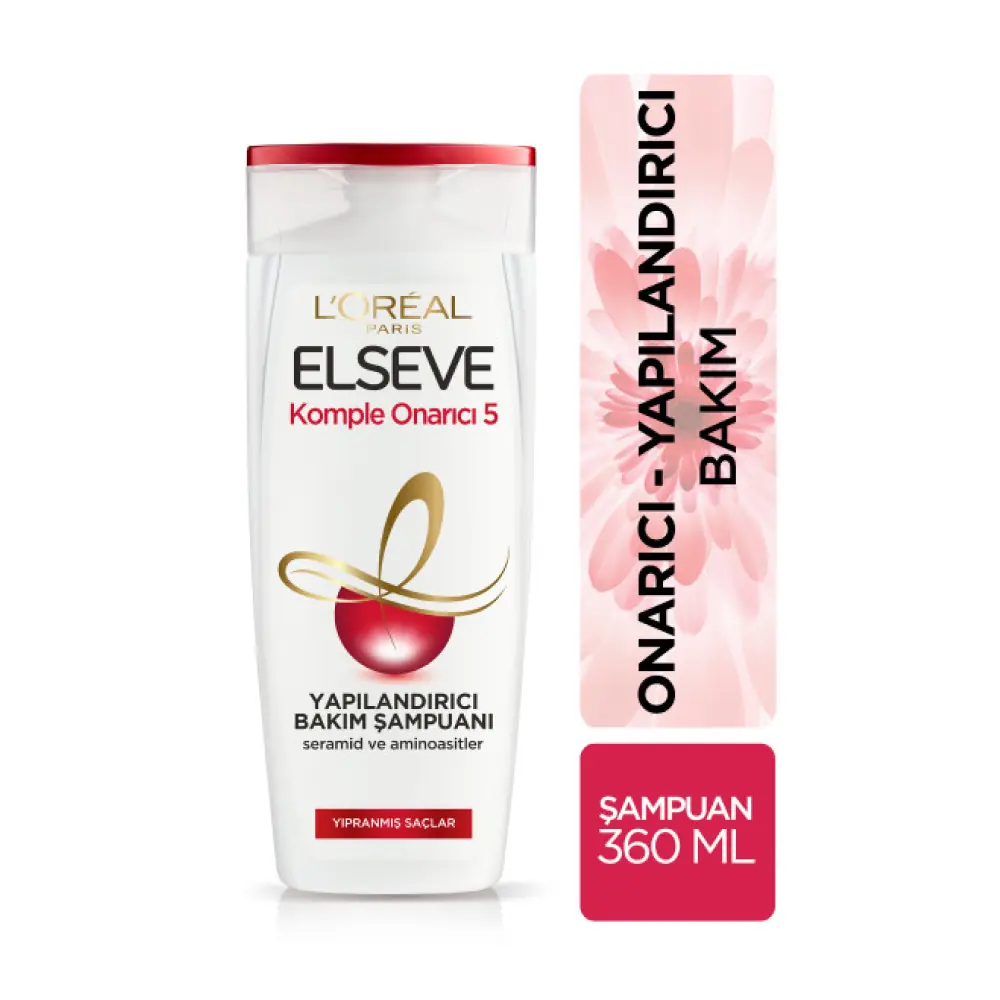 Elseve Komple Onarıcı 5 Yapılandırıcı Bakım Şampuanı 360 ml