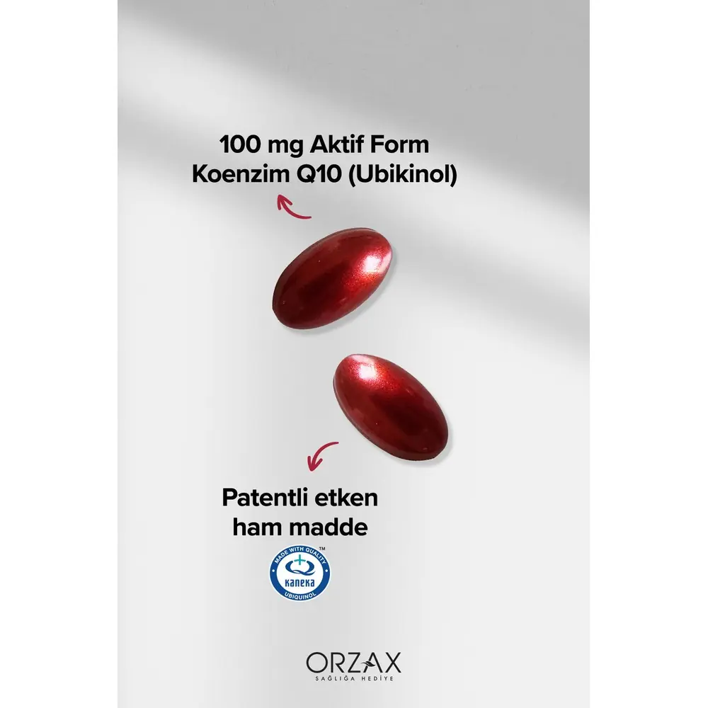 Orzax Ocean Koenzim QH 30 Kapsül