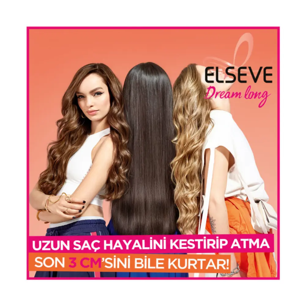 Elseve Dream Long Onarıcı Bakım Şampuanı 360 ml