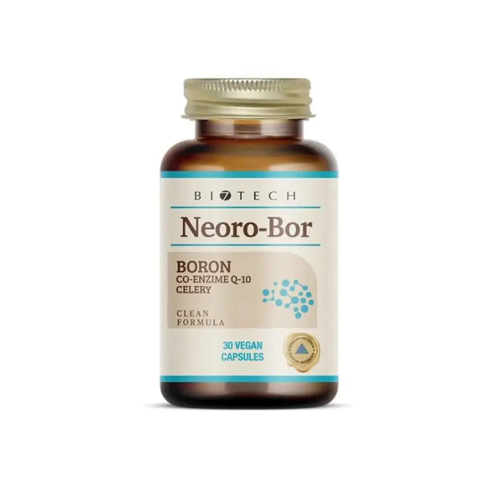 Bi7tech Neoro-Bor Boron Coenzyme Q10 30 Kapsül