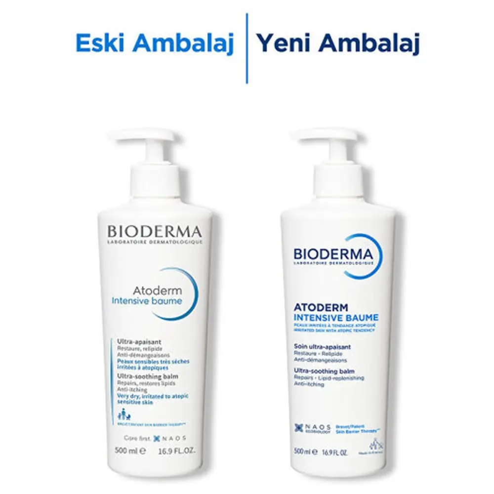 Bioderma Atoderm Intensive Balm Bakım Kremi 500 ml