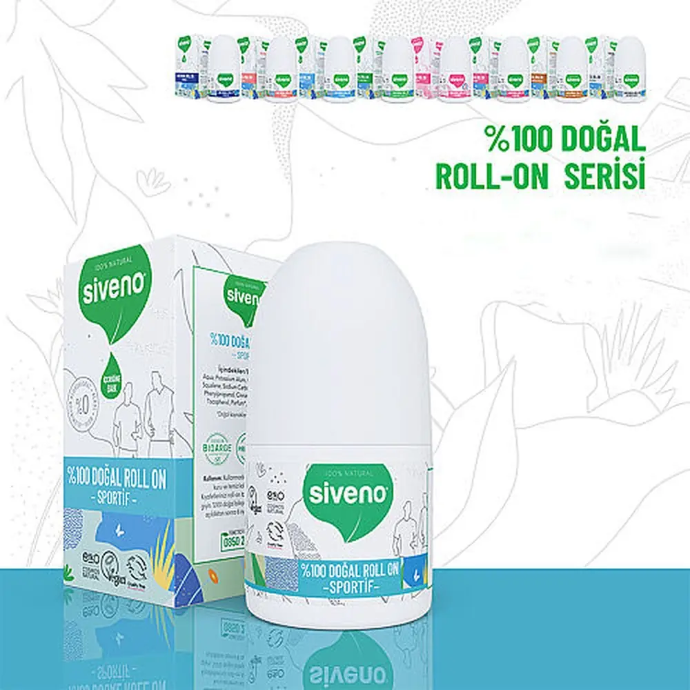 Siveno Roll On Sportive 50 ml