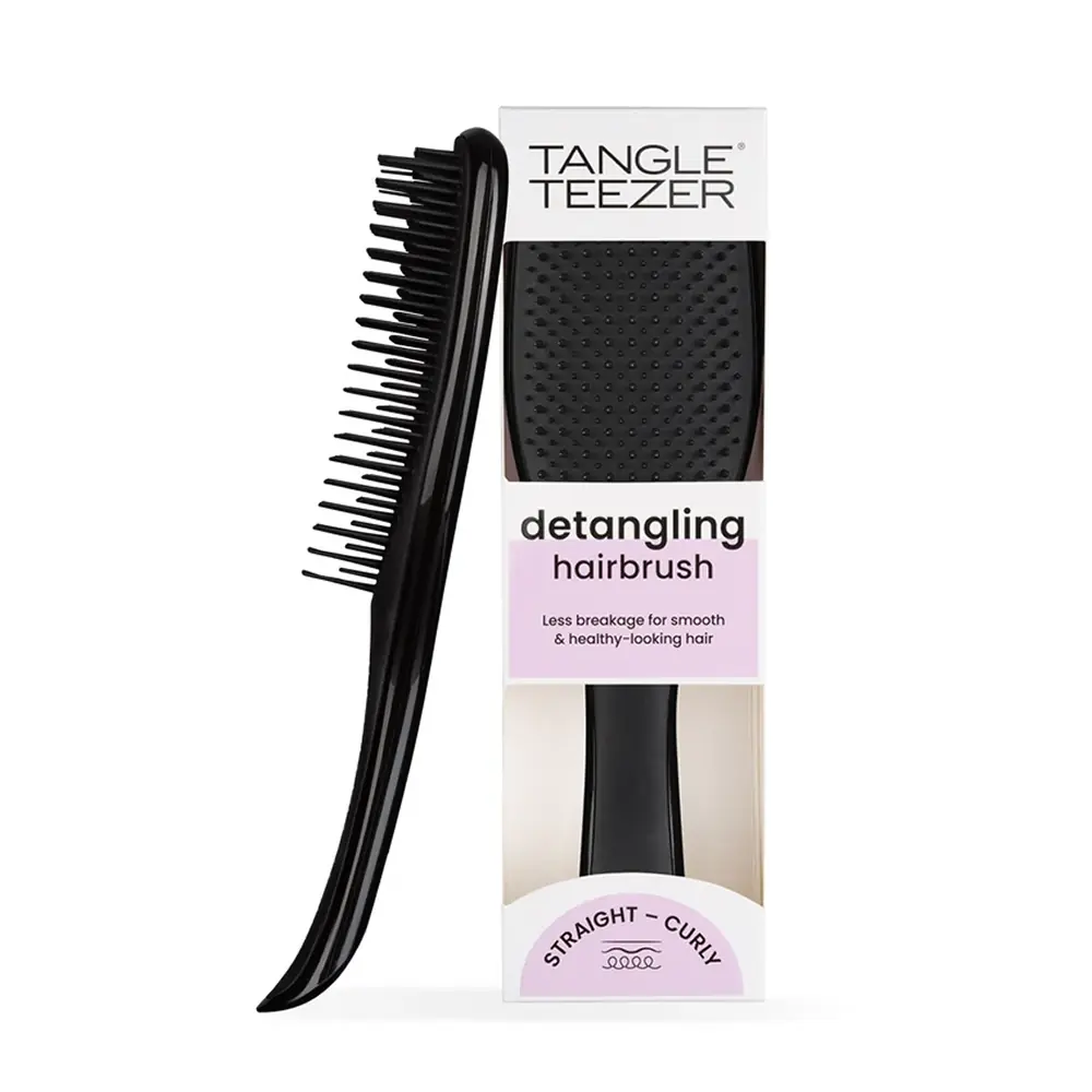 Tangle Teezer The Ultimate Detangler Elektriklenme Önleyici Orta Boy Saç Fırçası - Liquorice Black