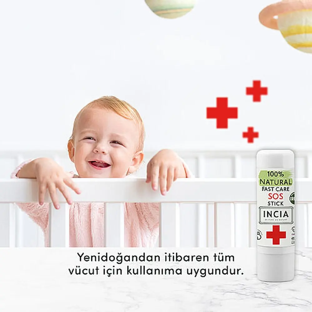 Incıa SOS Stick %100 Doğal Anlık Yatıştırıcı Stick 6 g