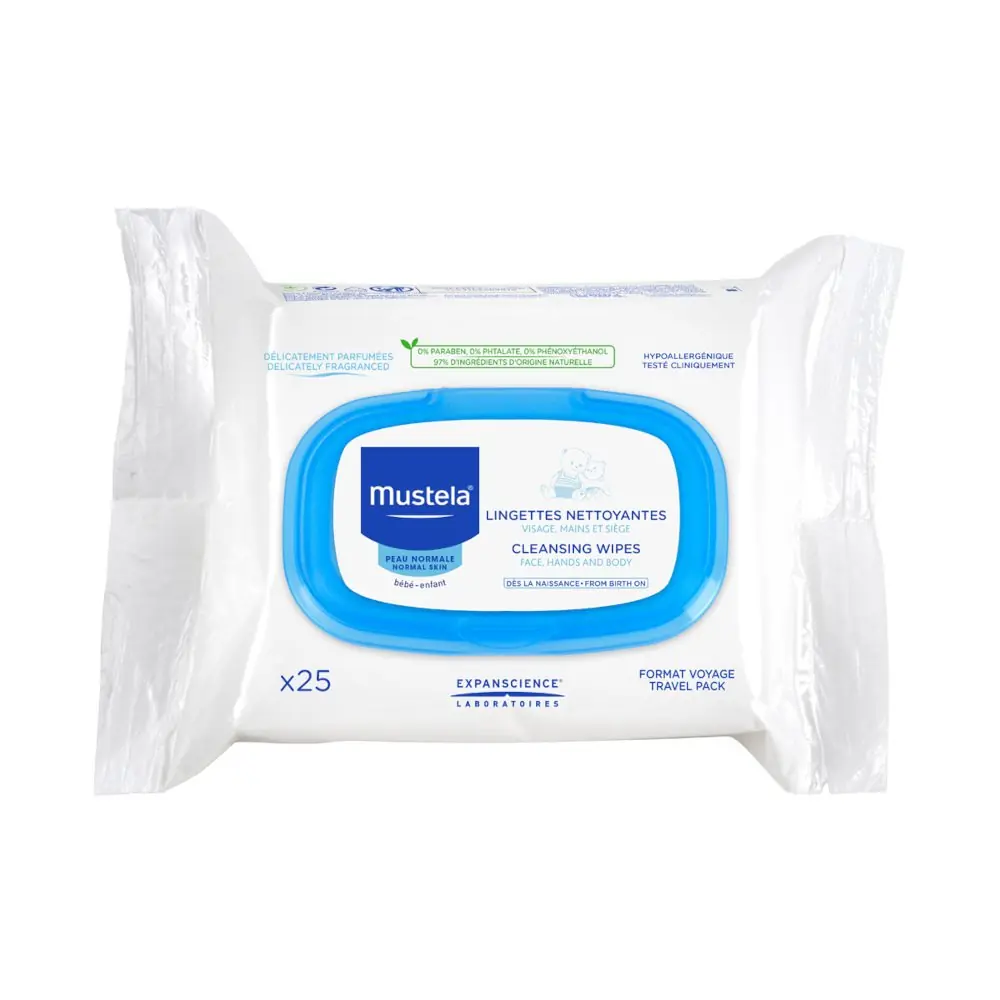 Mustela Facial Cleansing Cloths Yüz Temizleme Mendili 25 Adet