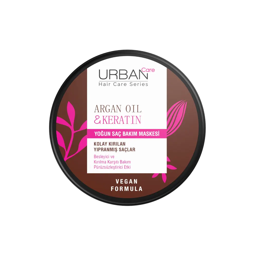 Urban Care Argan Oil & Keratin Yoğun Saç Bakım Maskesi 230 ml