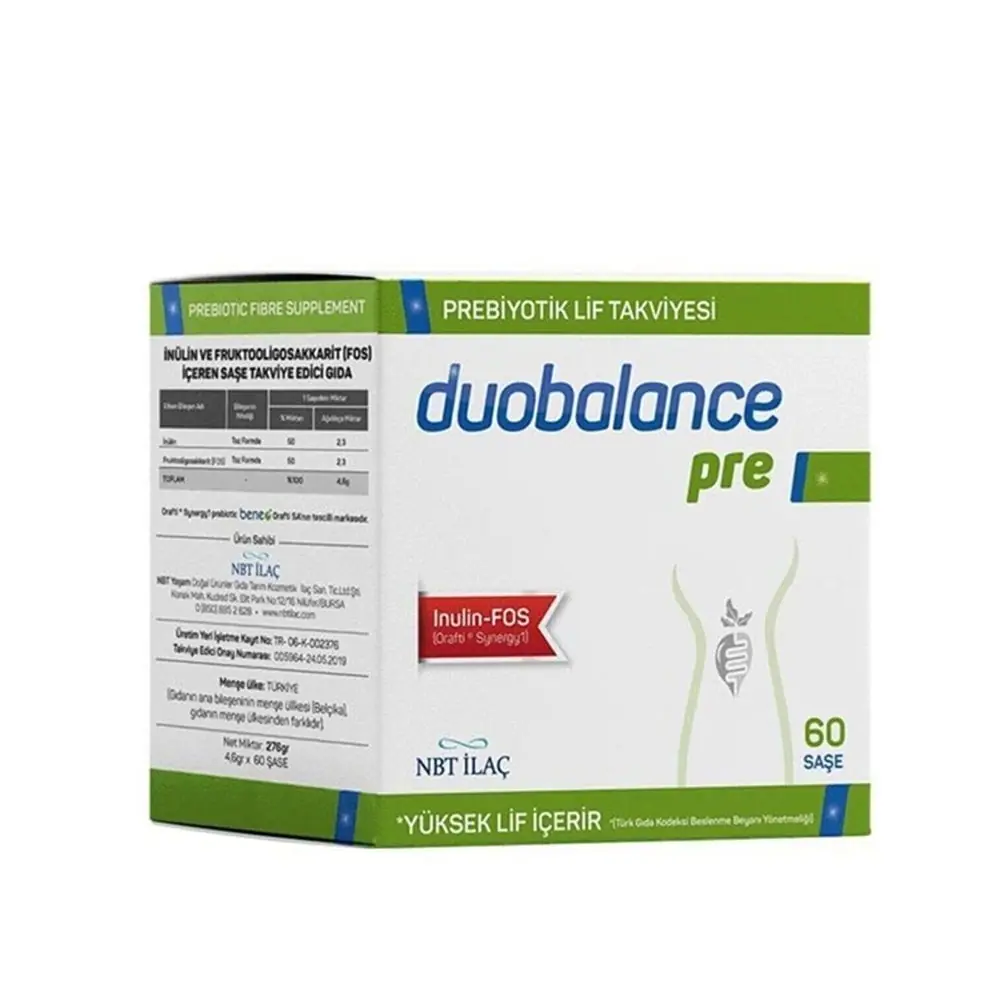 DuoBalance Pre Prebiyotik Lif 60 Saşe