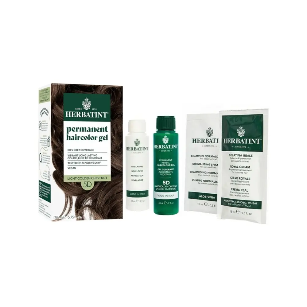 Herbatint Light Golden 5D Chestnut Açık Altın Kestane Saç Boyası 170 ml