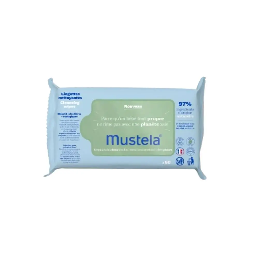 Mustela Eco Islak Mendil 60 Adet