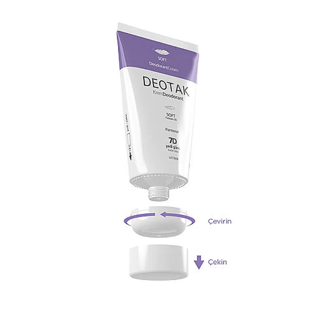 Deotak Deodorant Soft Krem Hassas Cilt 35 ml