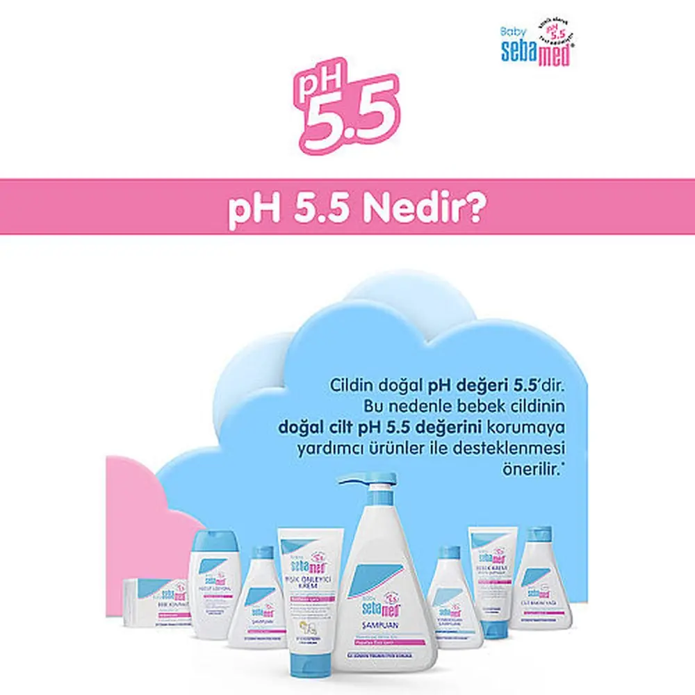 Sebamed Yenidoğan Bebek Şampuanı 500 ml