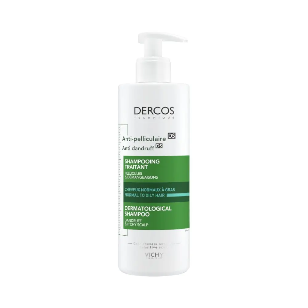 Vichy Dercos Anti-Dandruff Normal ve Yağlı Saçlar İçin Kepek Karşıtı Şampuan 390 ml