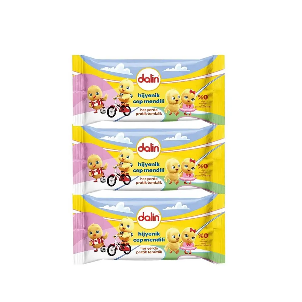 Dalin Hijyenik Cep Mendili 15 adet x 3